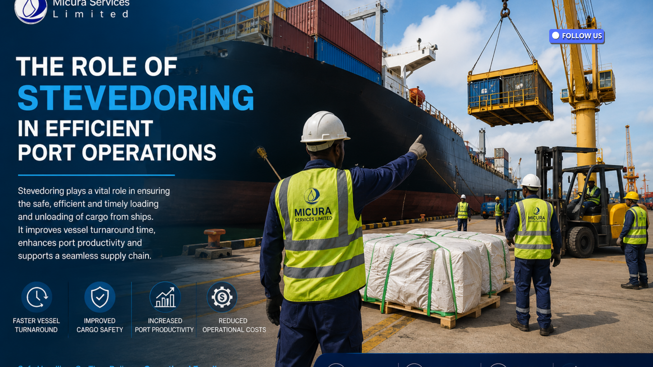 Stevedoring in Efficient Port Operations