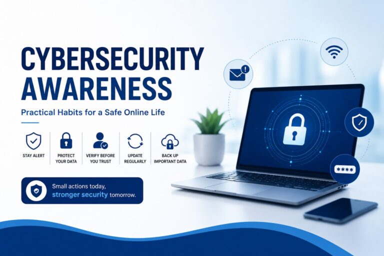 Cybersecurity Awareness: Practical Habits for a Safer Online Life